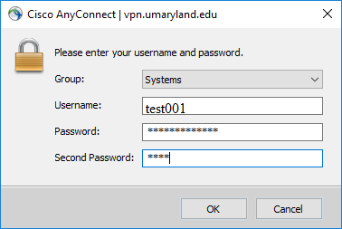 A screenshot of the login screen for VPN Duo.