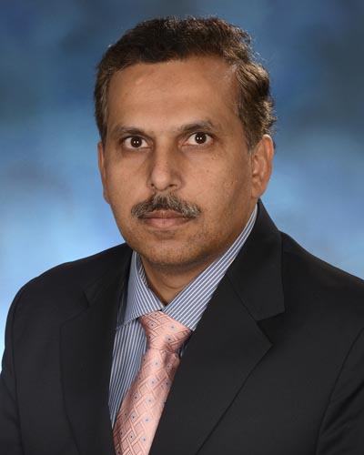 Zubair Ahmed, PhD, professor in the Department of Otorhinolaryngology-Head and Neck Surgery at the University of Maryland School of Medicine.

