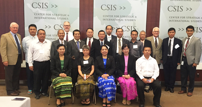 Center for Strategic and International Studies Conference on Malaria Elimination participants