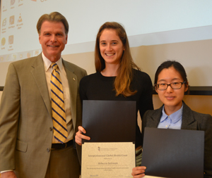 UMB students and faculty receive awards for contributions to international global health.