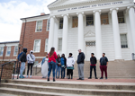 The UMB CURE Scholars take a tour of the University of Maryland, College Park campus.