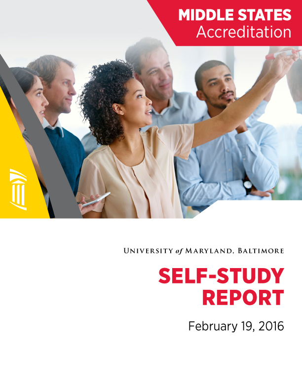 2016 Middle States Self-Study Report Cover