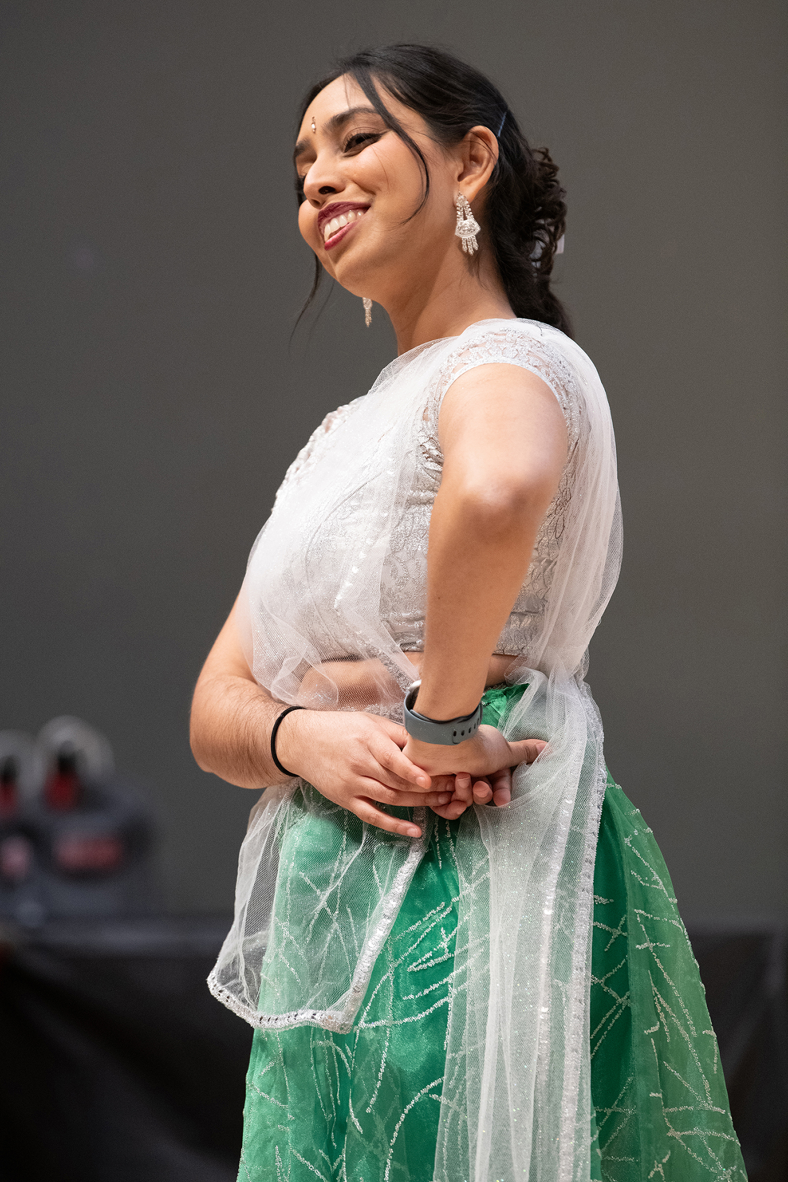 Woman performing a dance.