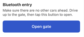 open gate button