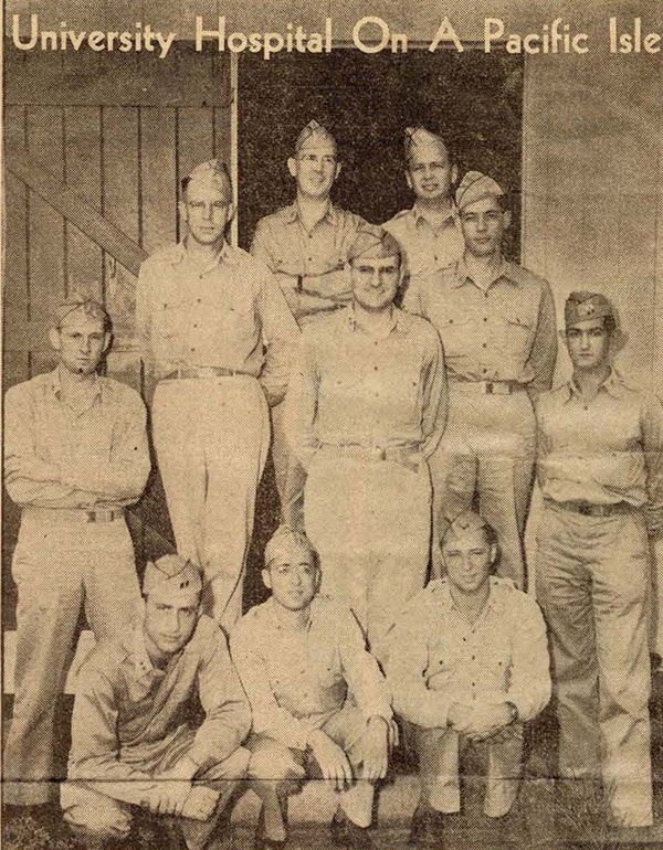 War hospital doctors in World War II