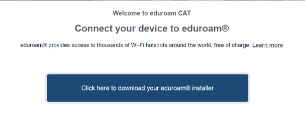 An image: Connect your Device to eduroam