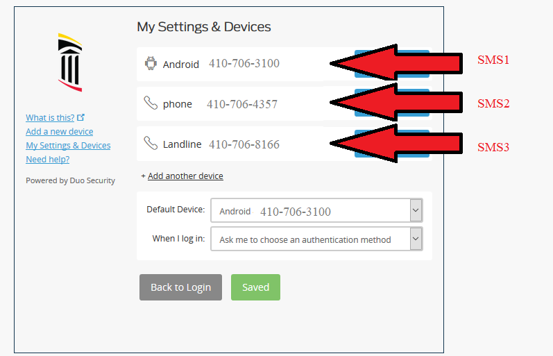 SMS1 Duo VPN bypass code