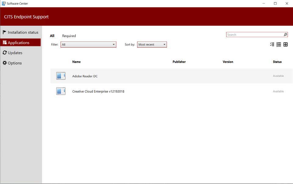 install image