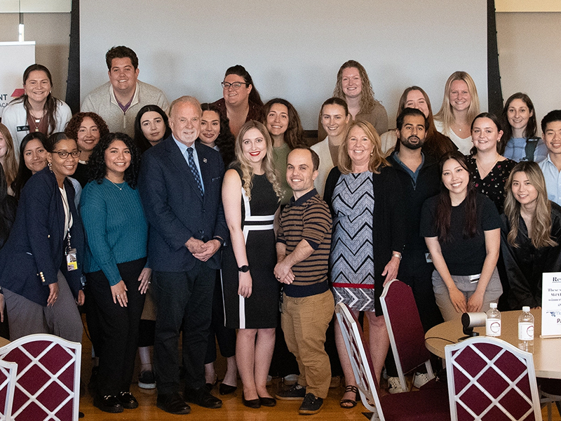 A group of attendees at a PALLA conference