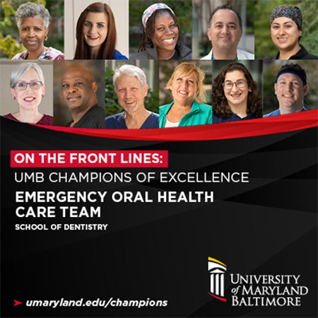 School of Dentistry Emergency Oral Health Care Team