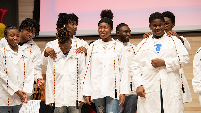 White Coat Ceremony with Cure Scholars