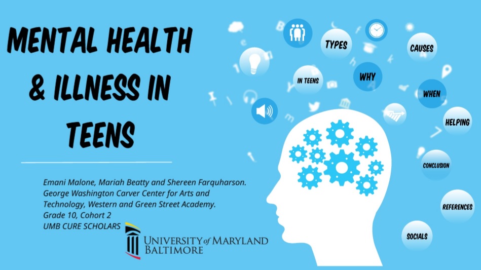 Mental Health and Illness in Teens - Shereen Farquharson, Mariah Beatty, Emani Malone