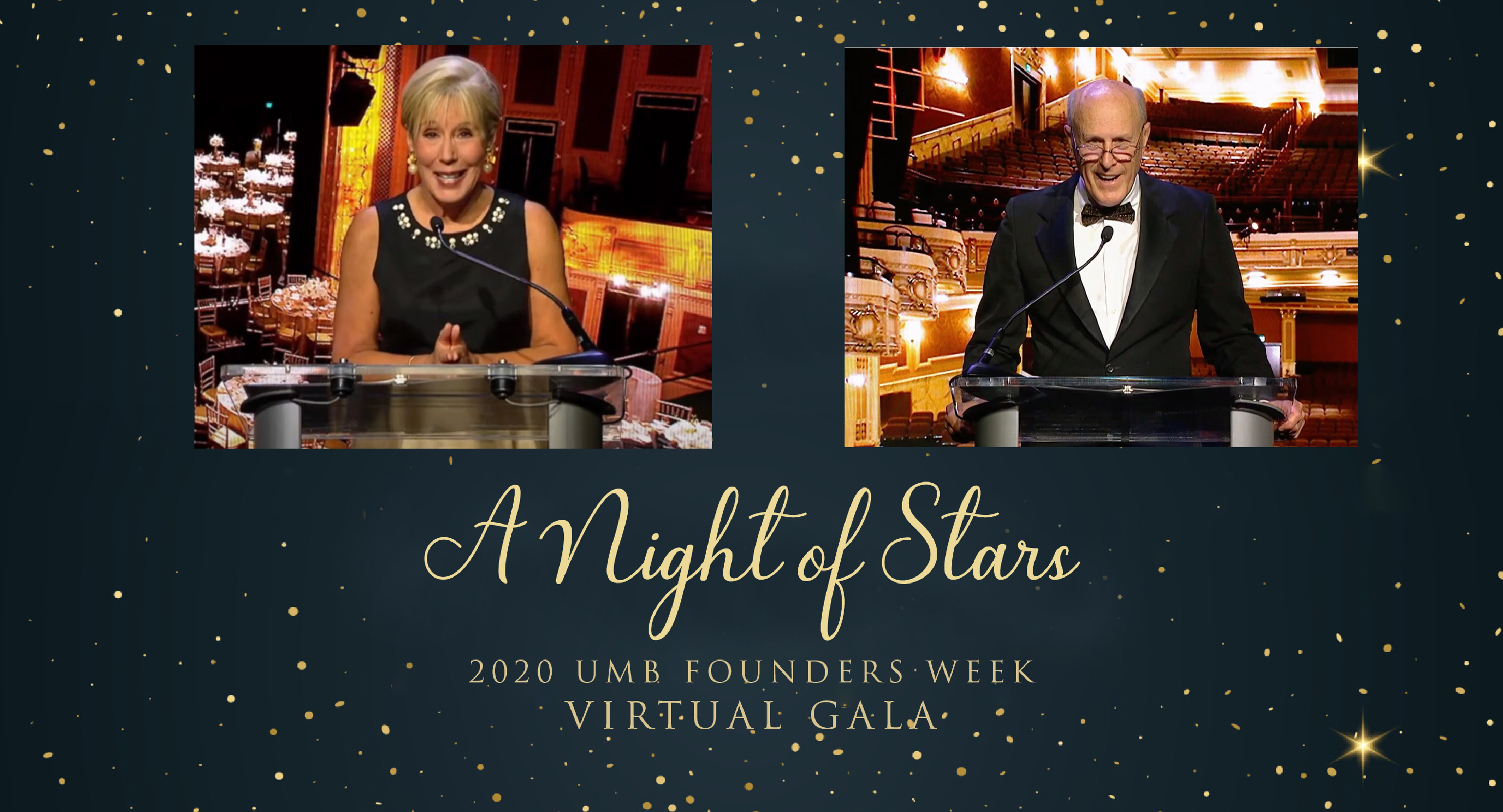 A Night of Stars - 2020 UMB Founders Week Virtual Gala