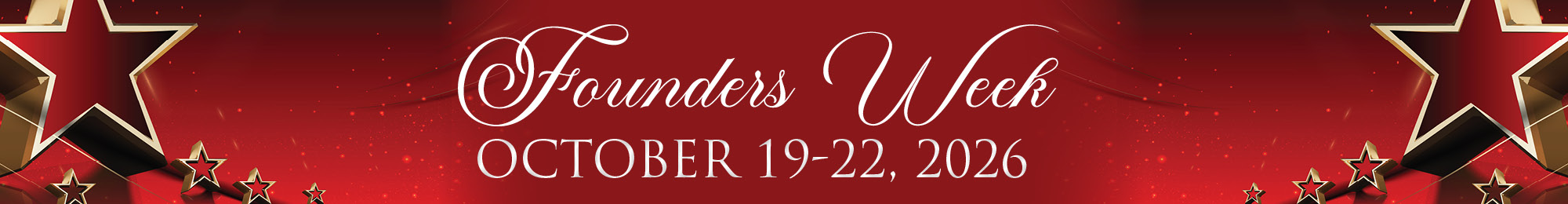 Founders Week | October 19-22, 2026
