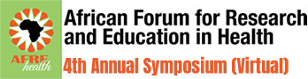 Logo for the AFREhealth Symposium