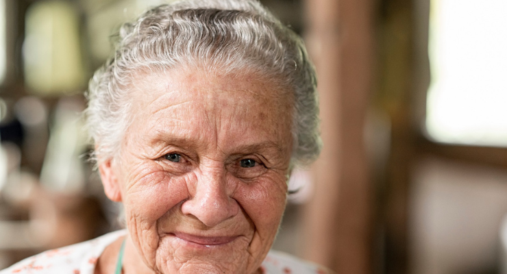 Photo of a senior woman