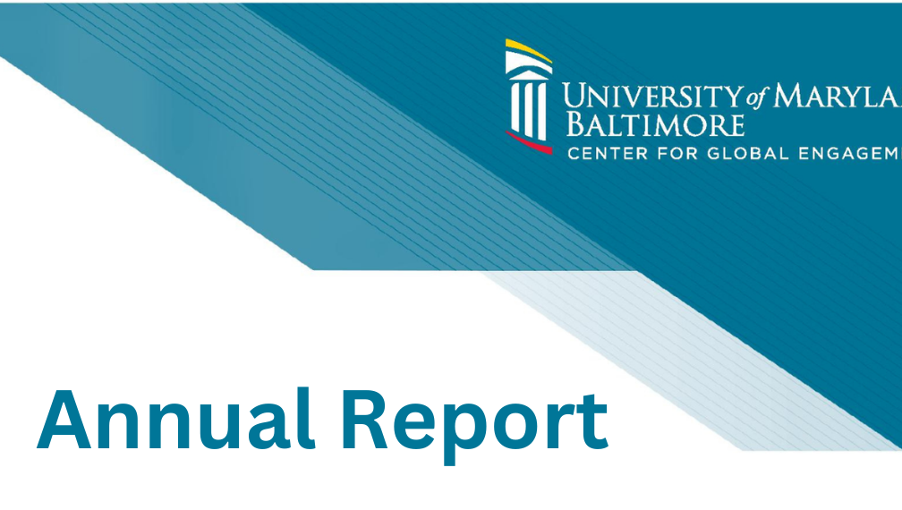 Logo of CGE and words Annual Report