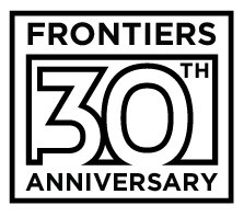 Logo for Frontiers 30th Anniversary