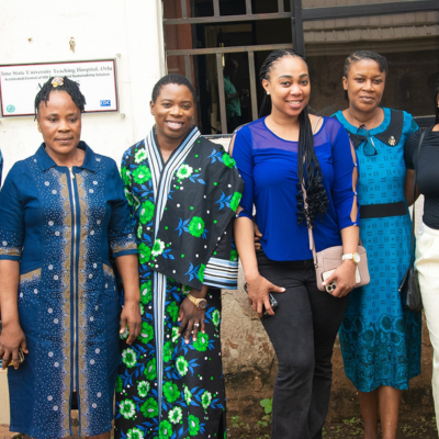 Dr. Charlotte Nwogwugwu and colleagues from The BRAVE (Building Resilience and AIDS Care Through Mental Health Valor and Empowerment) Project