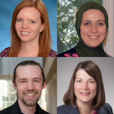Dr. Emily Heil, Dr. Danya Qato, Dr. Scott Riley, and Dr. Agnes Ann Feemster