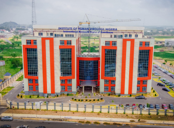 A medical building in Nigeria