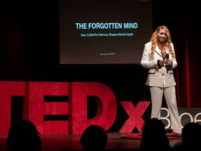 Malaysia Harrell gives a TEDx Talk in the Netherlands