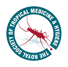 Logo for Royal Society of Tropical Medicine and Hygiene with a large bug