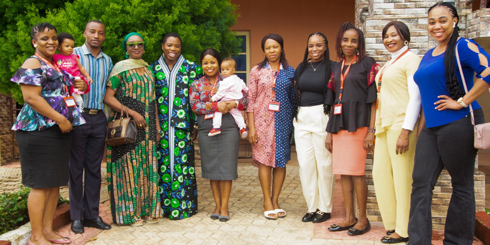 Dr. Charlotte Nwogwugwu and colleagues from The BRAVE (Building Resilience and AIDS Care Through Mental Health Valor and Empowerment) Project