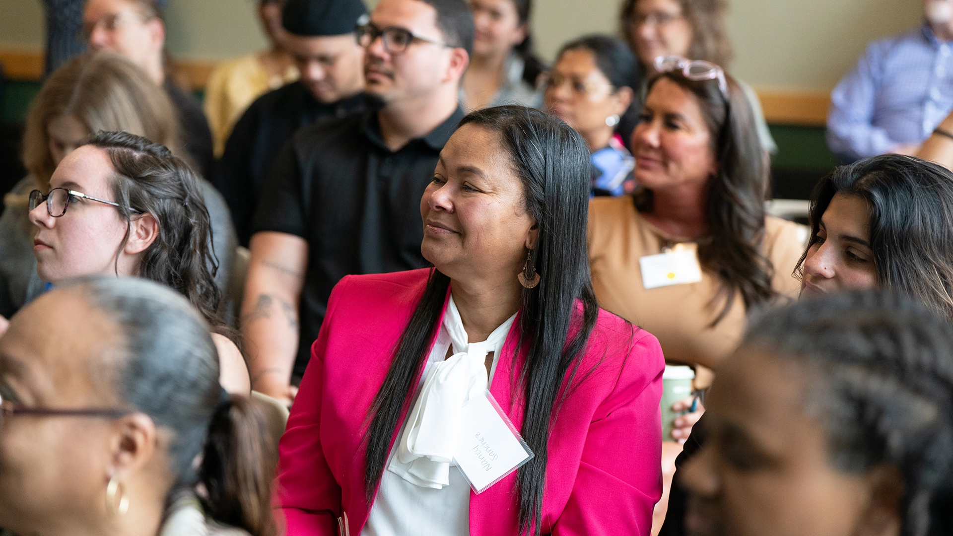 A diverse group of UMB employees