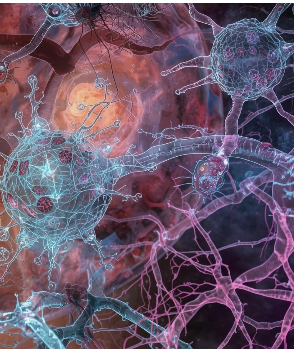 An image illustrating neocortical development in the brain.