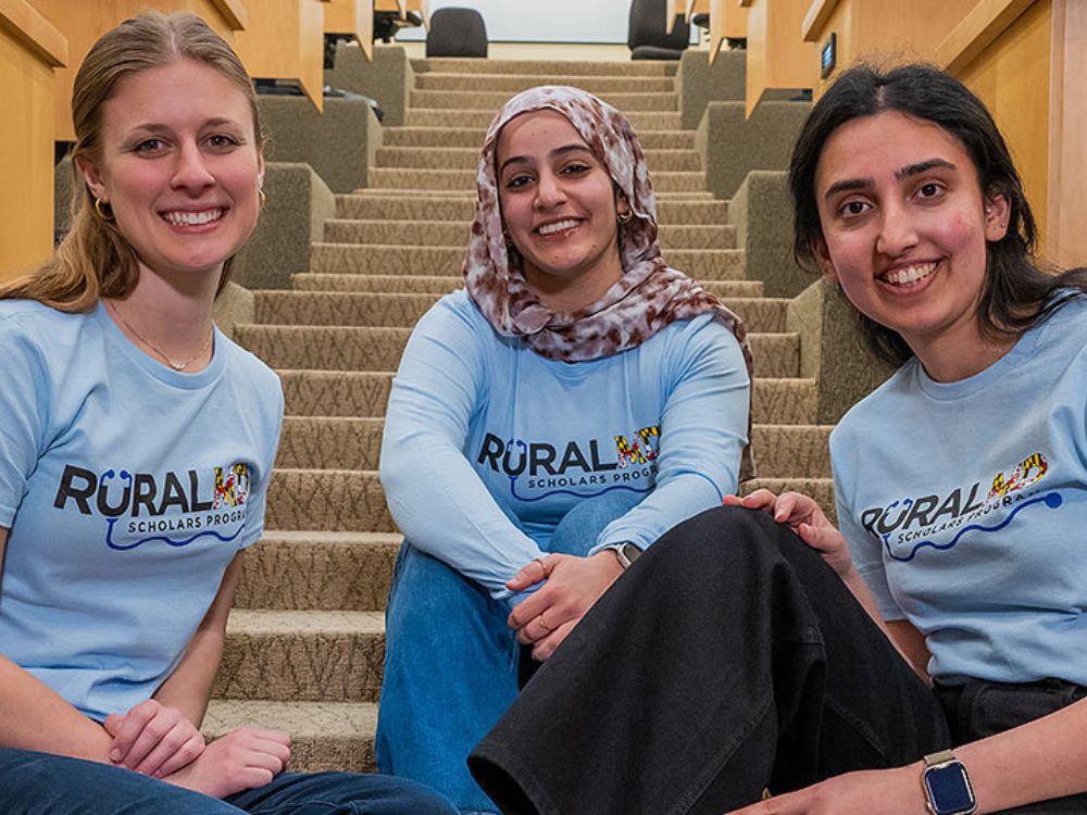 Second year medical students Zobia Rani, Tahreem Riaz and Sarah Macdonald, were in the first class of rural academics who will receive scholarships and are beginning to embark on their specialized training.