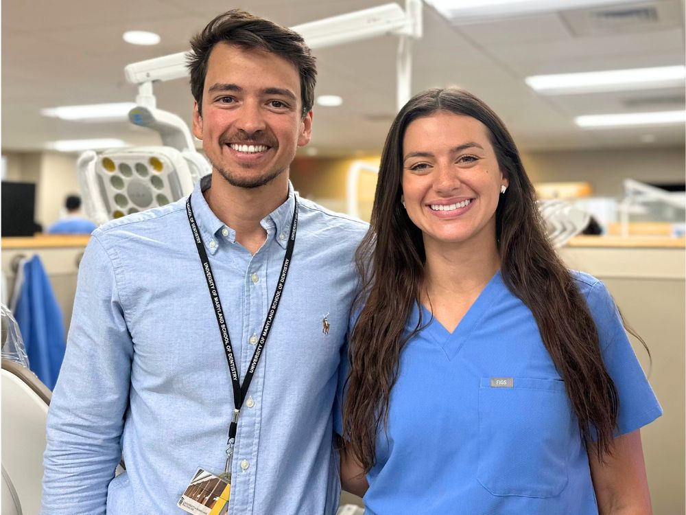Flavio Copello, DDS, MS, PhD and Sydney Gladfelter, DDS