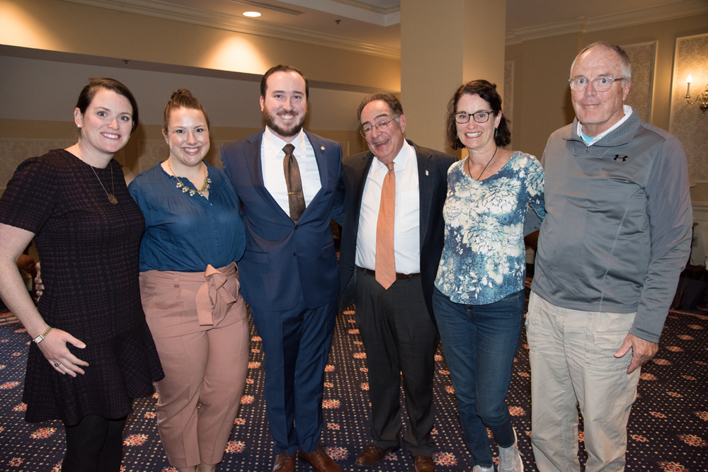 (l-r) Bridget Gummere, Arielle Pietron, Drew Needham, Jay Perman, Katie Needham, John Needham