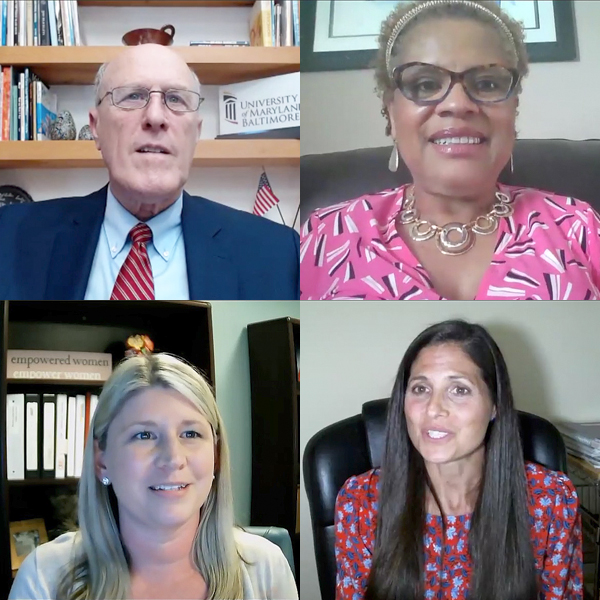 (clockwise from top left) Bruce Jarrell, Juliet Dickerson, Melissa Morland, and Denise Meyer