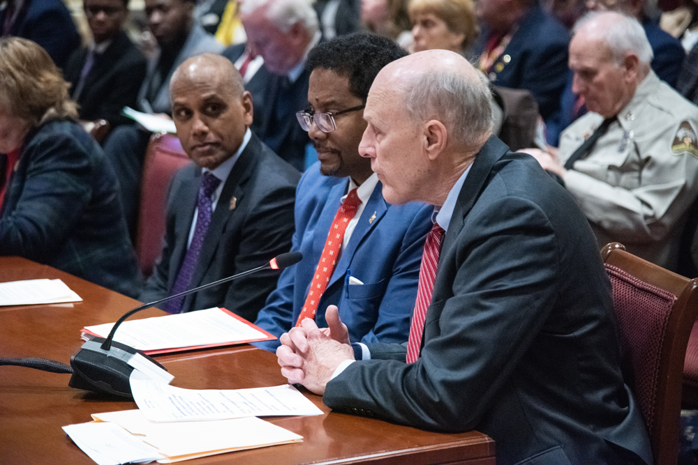 (l-r) Mohan Suntha, Darryll Pines, Bruce Jarrell