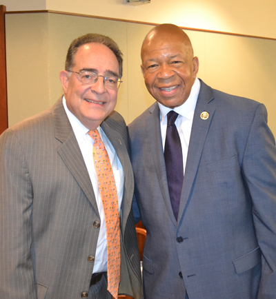 UMB President Jay Perman and Congressman Elijah Cummings