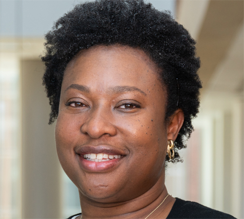 Ebere Onukwugha, MS, PhD, associate professor in the Department of Pharmaceutical Health Services Research at the University of Maryland School of Pharmacy.
