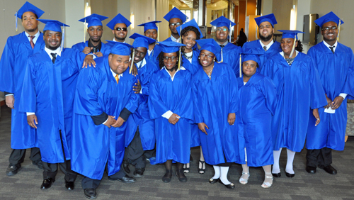 The Project SEARCH Class of 2017 graduated June 1. The program offers Baltimore public high school seniors with intellectual and developmental disabilities the opportunity to explore careers and acquire real-life job skills by working at a business. All of the graduates completed internships at the University of Maryland, Baltimore and the University of Maryland Medical Center. 