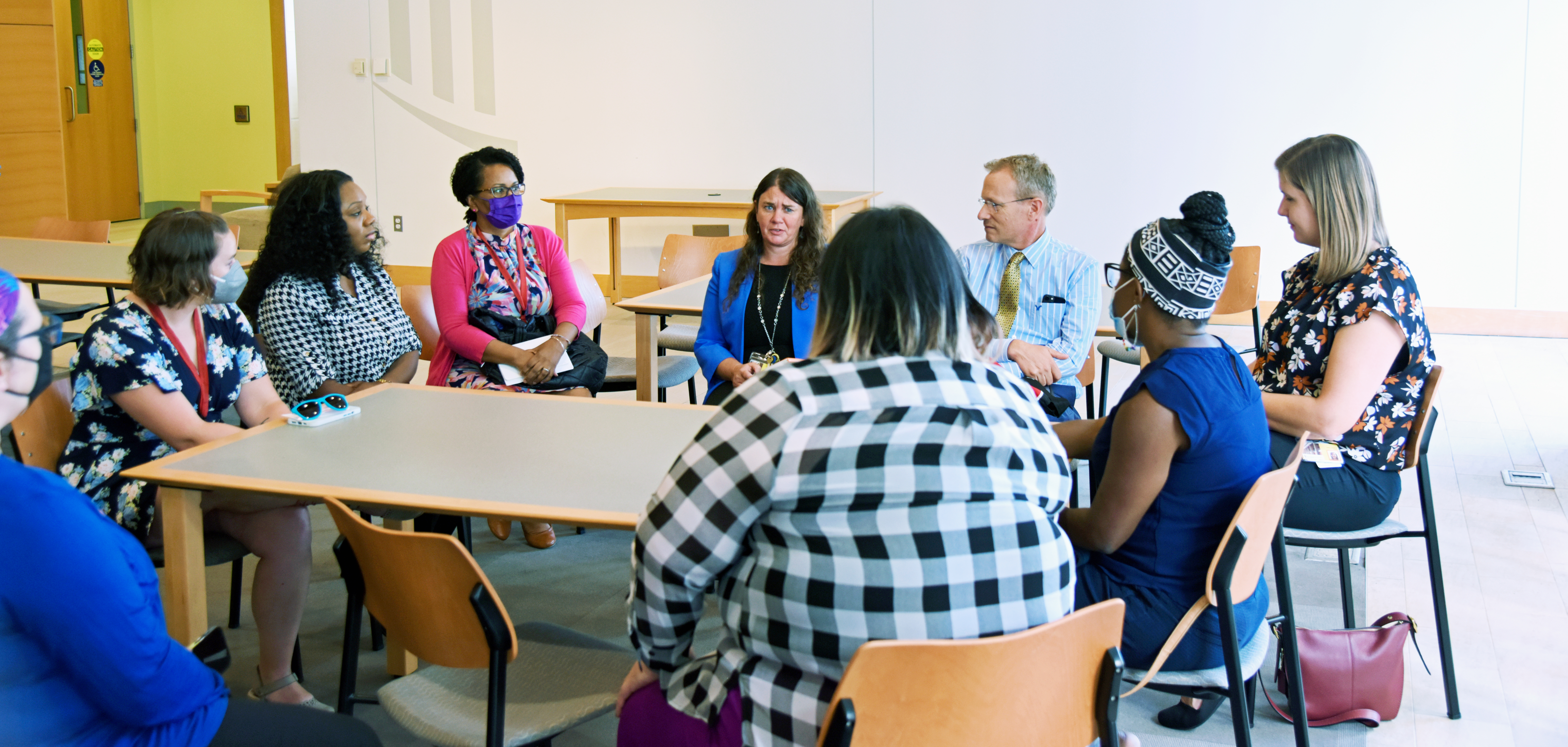 Future of Work Task Force members discuss the changing workforce landscape. 