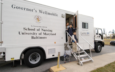Governor's Wellmobile