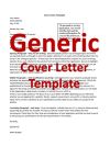 Cover Letter Template Thumbnail