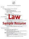 Legal Resume Thumbnail