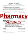 Pharmacy Sample CV Thumbnail