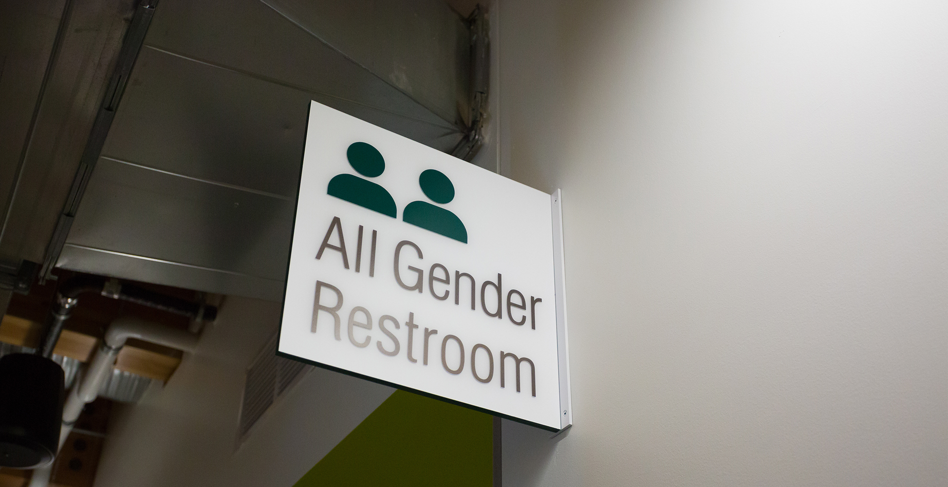 Photo of All Gender Restroom Sign