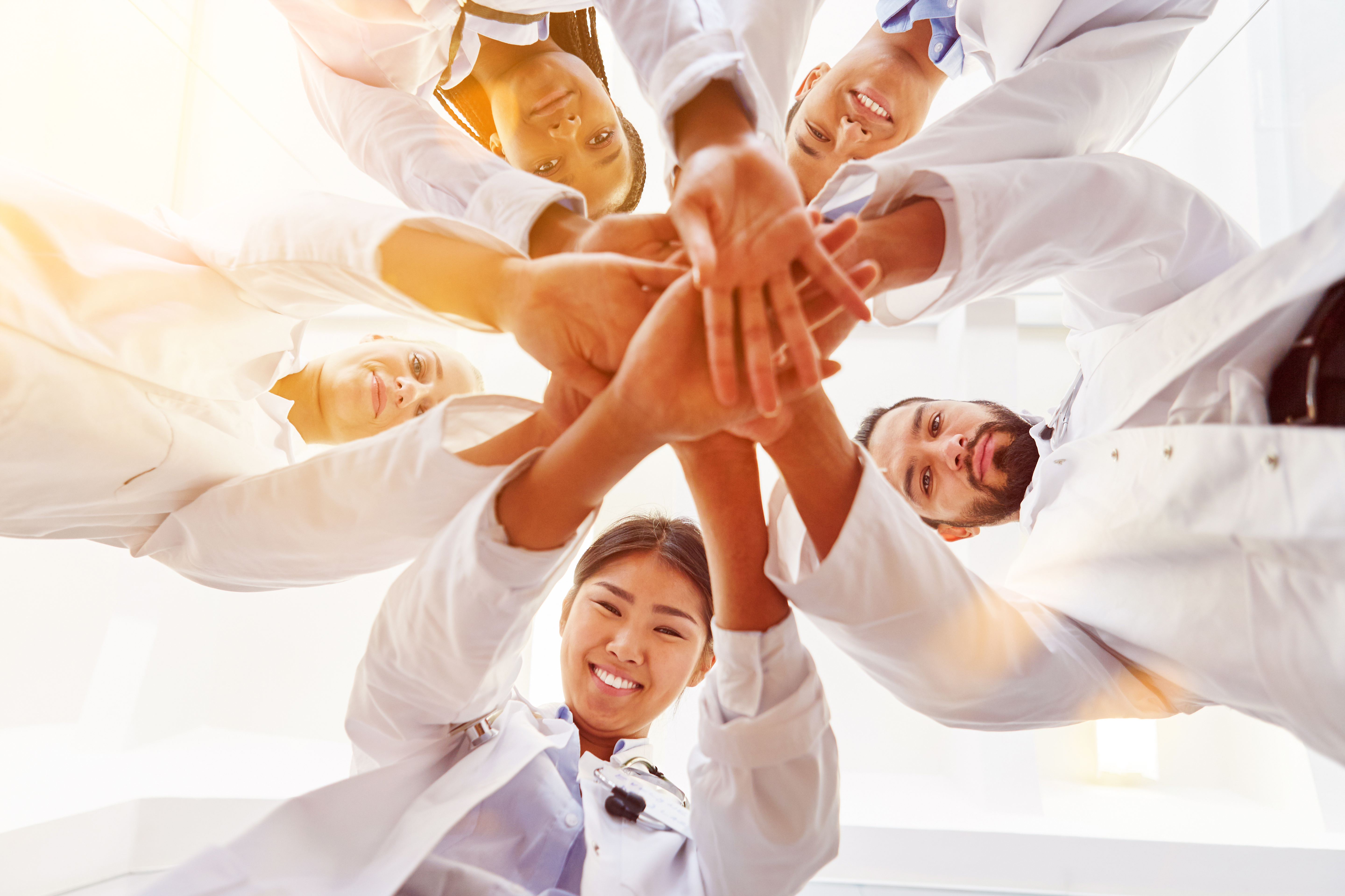 health professionals working togehter