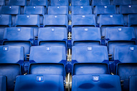 empty bleachers