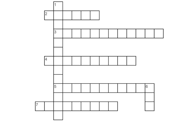 Crossword puzzle