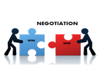 illustration of two figures pushing puzzle pieces together