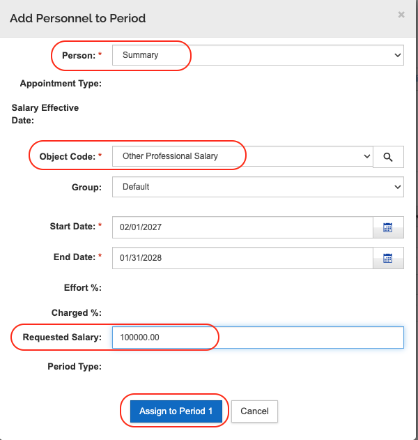 Screenshot from Kuali Research showing the fields described in the web page.
