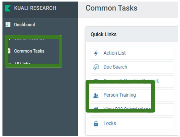 screen capture directing user to choose 